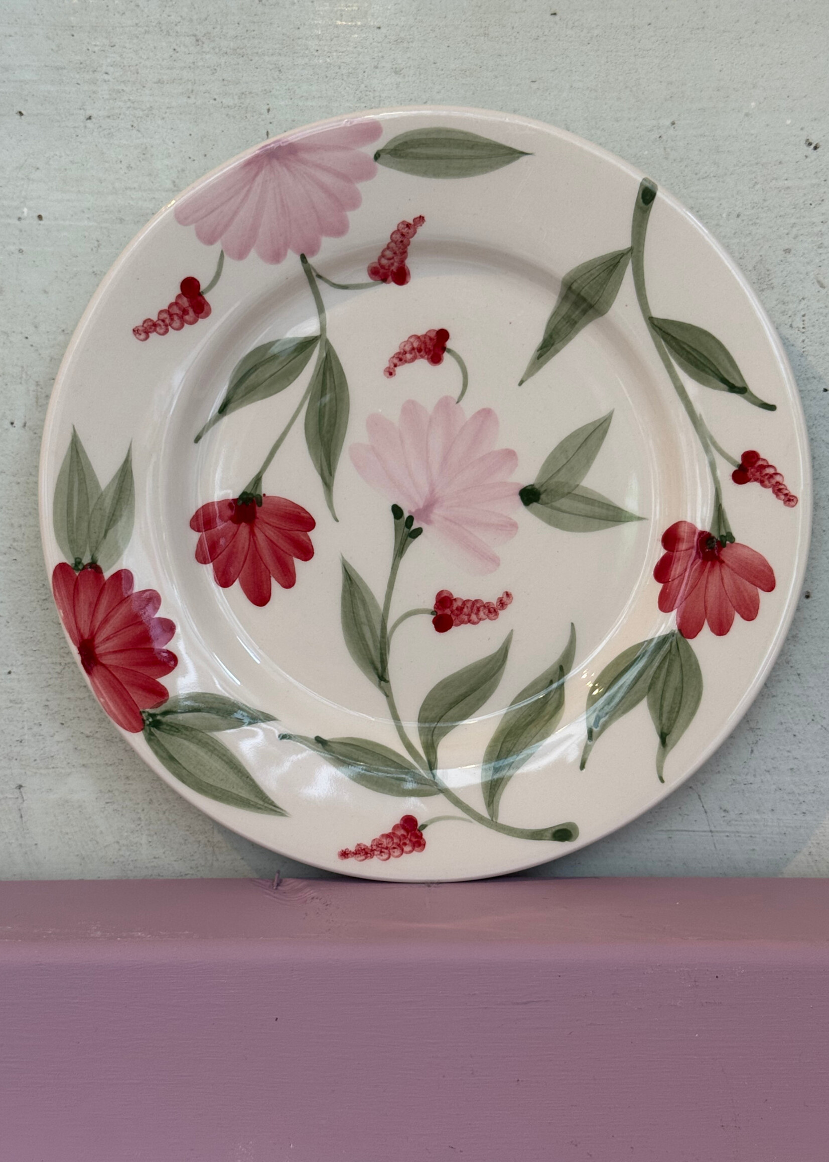 Anna + Nina Anna + Nina Garden Reverie Breakfast Plate
