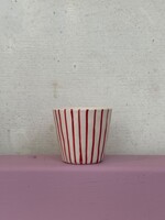 Anna + Nina Anna + Nina Rusty Espresso Cup - Red