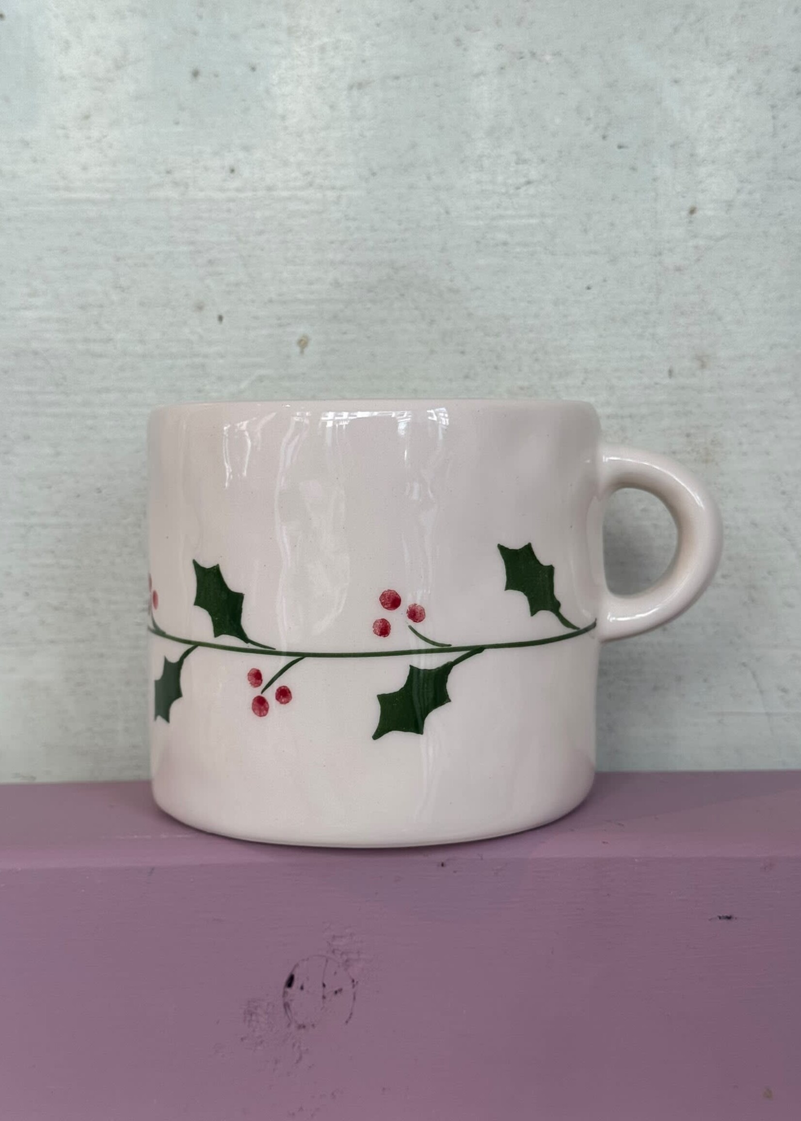 Anna + Nina Anna + Nina Holly Tea Mug