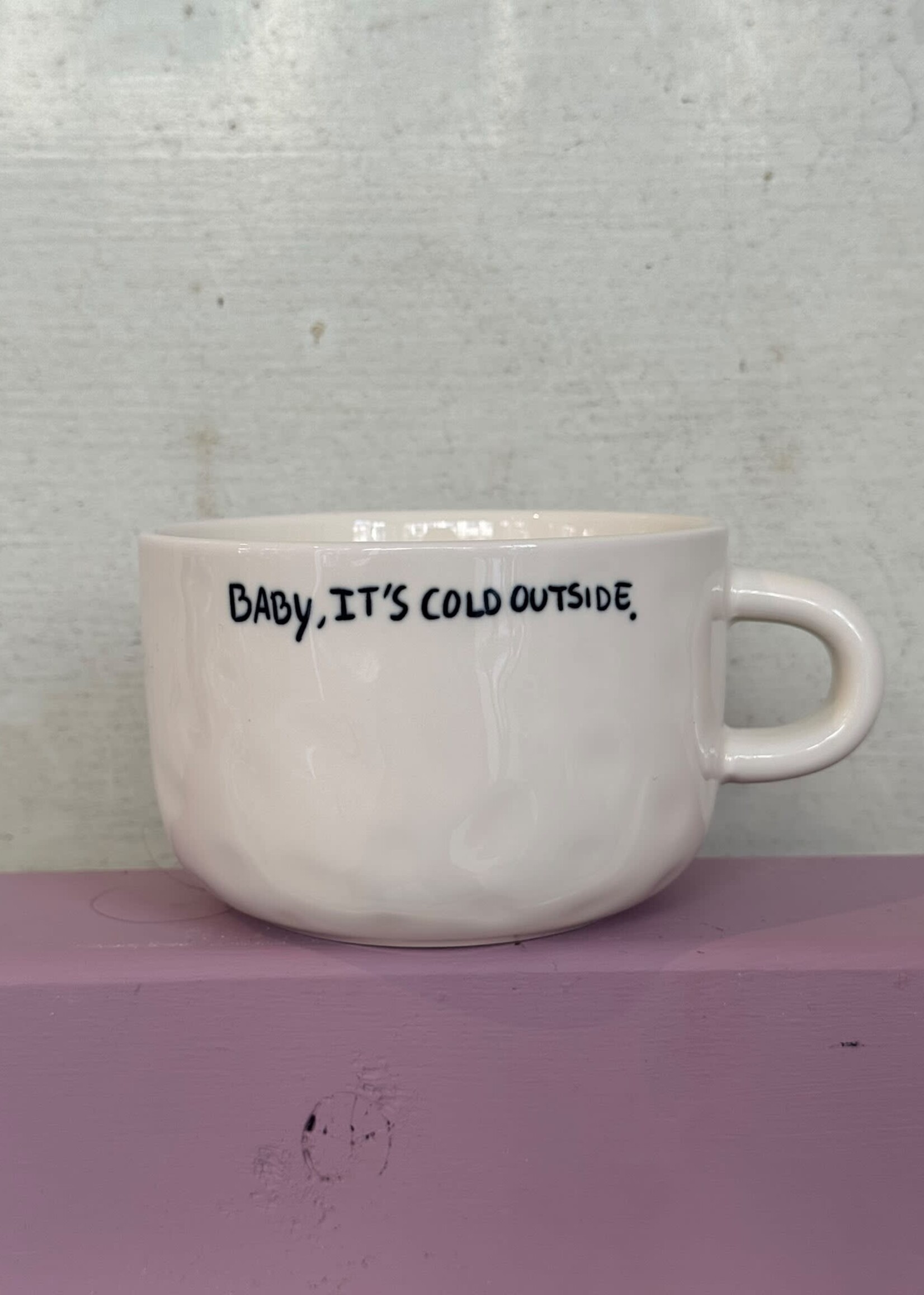Anna + Nina Anna + Nina It's Cold Cappuccino Mug