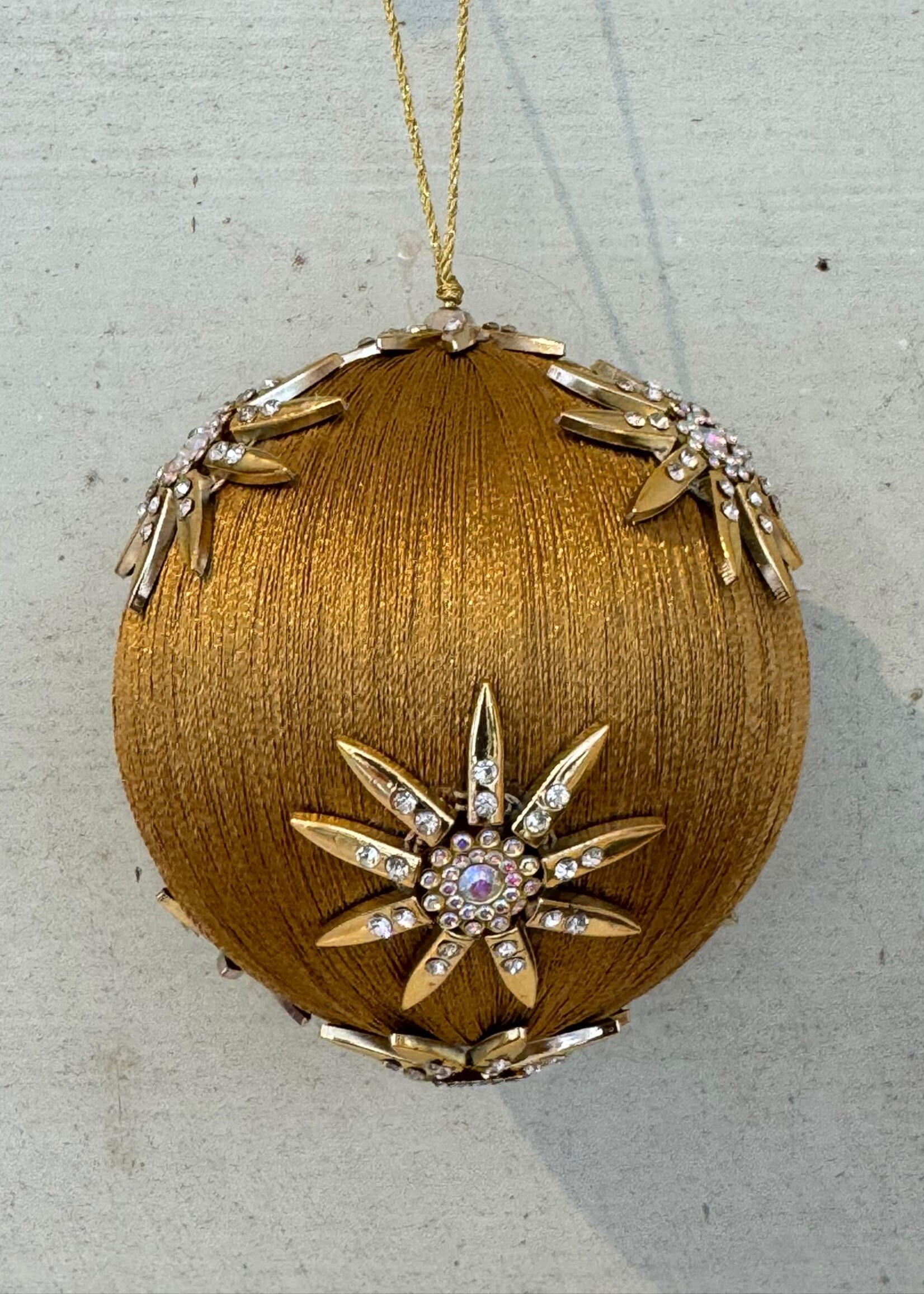 Anna + Nina Anna + Nina Starry Night Saffron Ornament