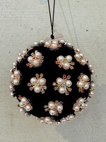 Anna + Nina Anna + Nina Pearly Delight Noir Ornament