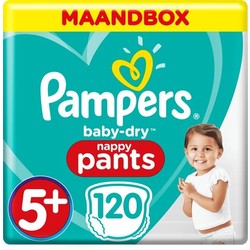 Pampers Baby-Dry Pants  - Maat 5+  - 120 Stuks