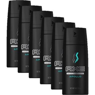 Axe - Apollo - Deodorant Spray - 6 x 150 ml