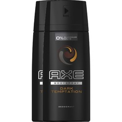 Axe Dark Temptation  Deodorant - 2 x 150 ml