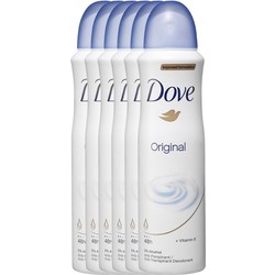 Dove Deodorant spray Original 6 x 150 ml
