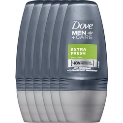 Dove Men+Care Extra Fresh - 6 x 50 ml -t Roller