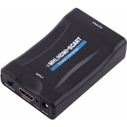 HDMI naar Scart converter - voeding via USB / zwart