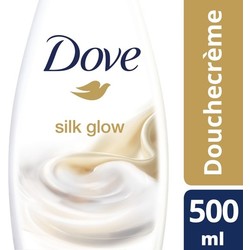 Dove Silk Glow - 500 ml - Douchecrème - 1 stuk