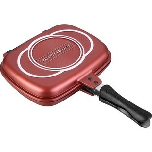 Double  Grillpan - 28 CM - bordeaux