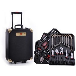 Kraft Muller Swiss Kraft gereedschapskoffer 256-delig - Trolley - Telescopisch handvat