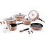 Royalty line 14-delige Royalty Line - Marble- koperkleur