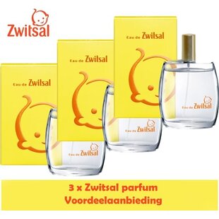 Zwitsal Parfum Eau de Zwitsal 3 stuks Voordeelverpakking