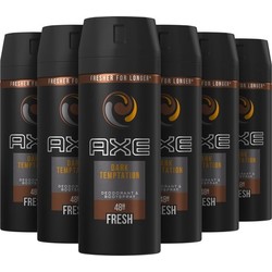 Axe Dark Temptation  Deodorant - 6 x 150 ml
