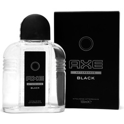 4x Axe Aftershave Men – Black - 4x100ml - Voordeel Verpakking