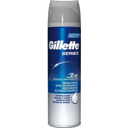 Gillette 3x serie -  Duo Pack - schuim- blauw