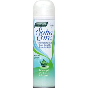 Gillette Satin Care Sensitive - Scheergel - 2x200 ml