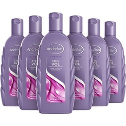 Andrélon Steilvol Shampoo - 6 x 300 ml - Voordeelverpakking
