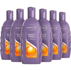 Andrélon Perfecte Krul - 300 ml - Shampoo - 6 stuks - Voordeelverpakking