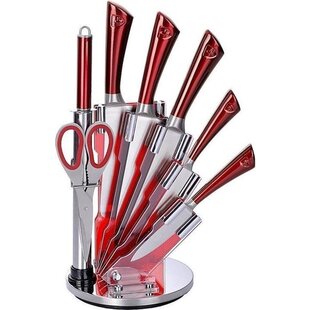 ROYALTY LINE RL-KSS804, MES SET 8 STUKS- ROOD