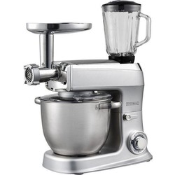 Royalty Line 3-in-1 7,5 liter keukenmachine 2100 watt zilver