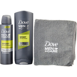 Dove men+care Sport Giftset met handdoek