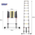 IMTEX Telescopische ladder - aluminium - 3.20 meter hoog