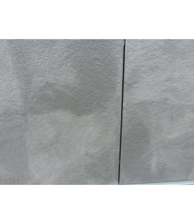 Beschichtete Terrassenplatte Anthrazit-Silber 60x60x4