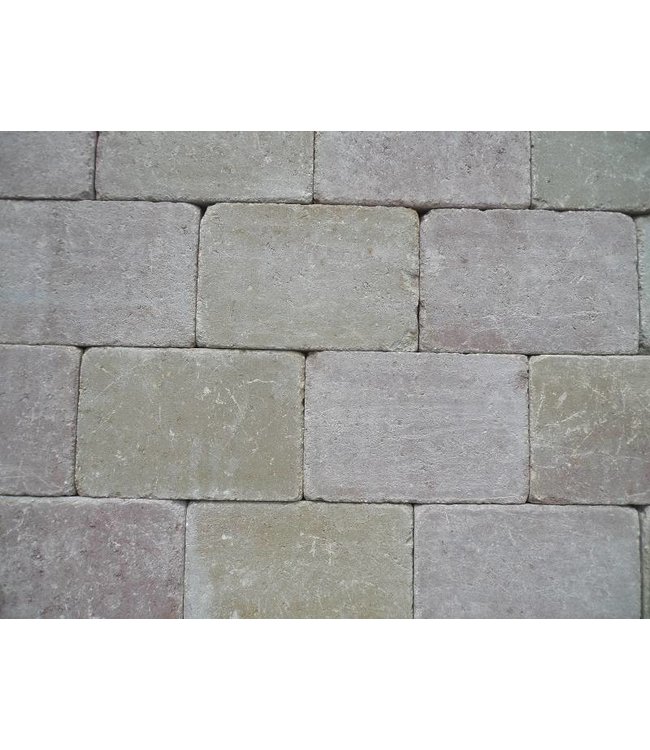 Altstadtpflaster Antik Terragelb 15x20x6 cm