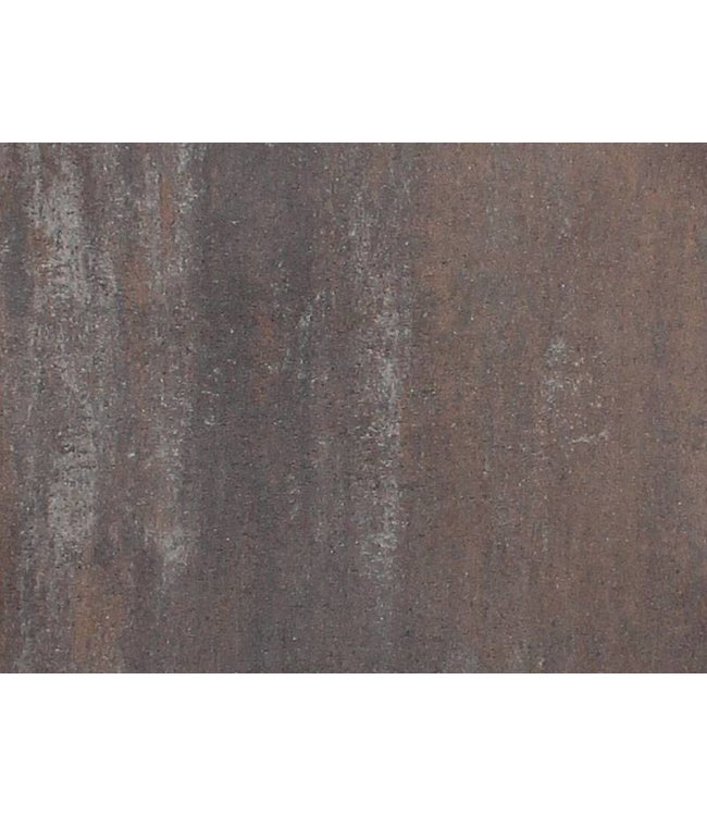 Beschichtete Terrassenplatte Estetico Verso Chocolate 60x60x4 cm