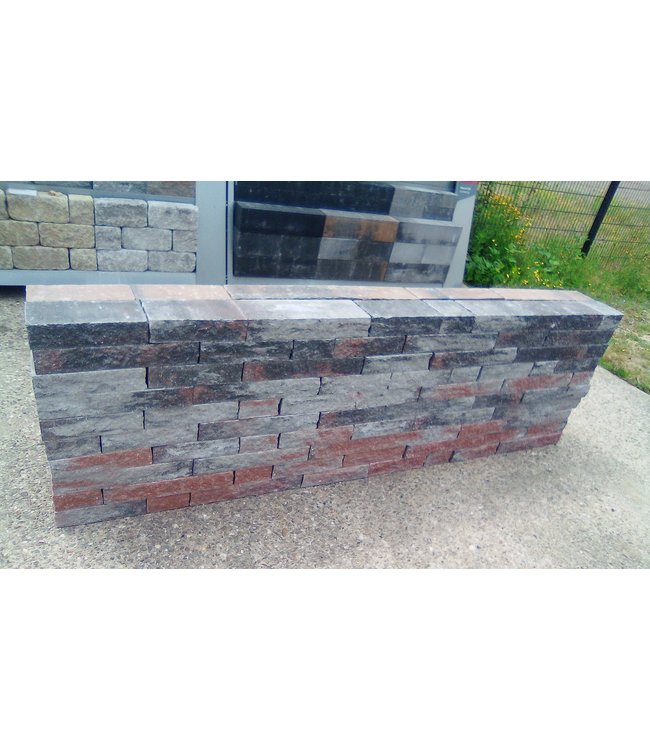Wallblock Splitt Twents Bunt Wildverband 15 cm