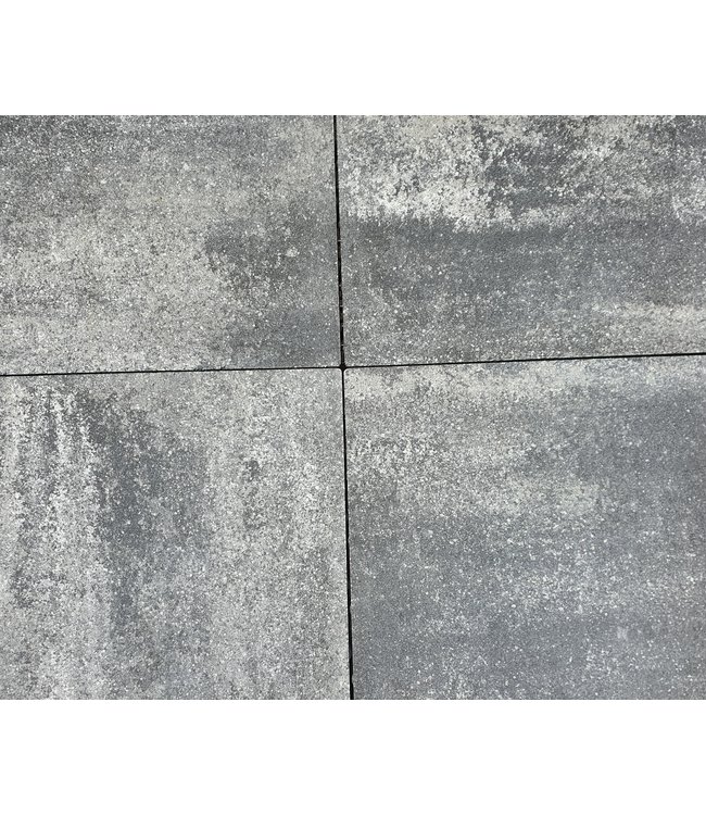 Viaston Linear Weißgrau-Schwarz 48x48x8 cm Befahrbar