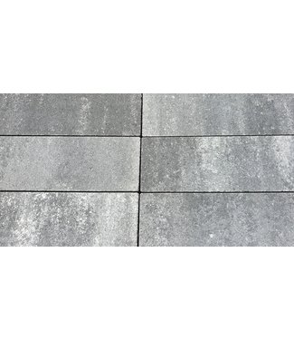 Viaston Linear Weißgrau-Schwarz 48x16x8 cm