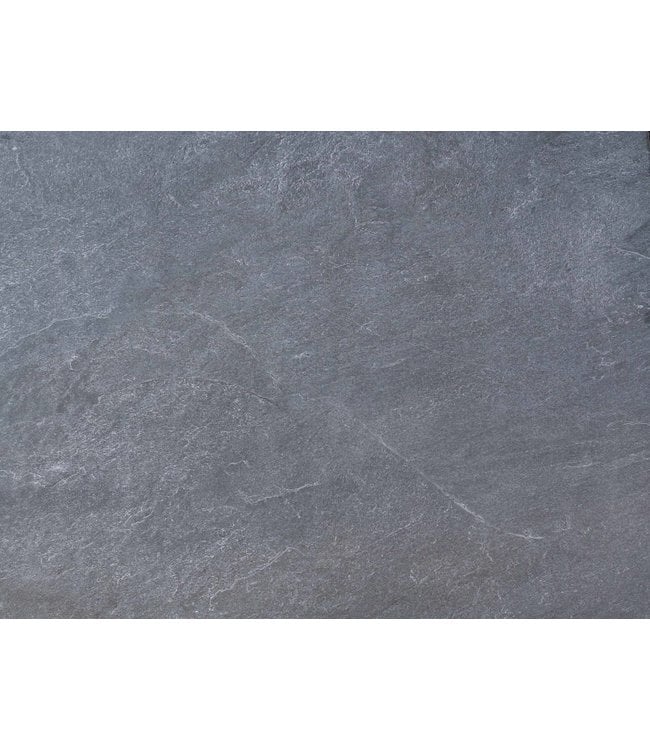 Keramische Terrassenplatte Ceramaxx Andes Nero 60x60x2 cm