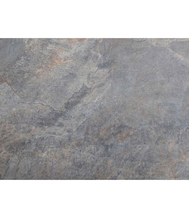 Keramische Terrassenplatte Ceramaxx Durban Slate Multicolor 60x60x3 cm