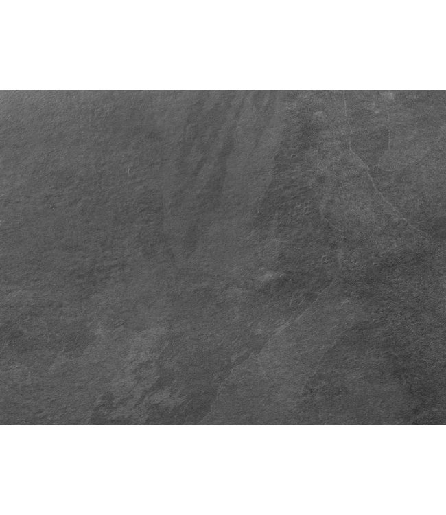 Keramische Terrassenplatte Ceramaxx Durban Slate Black Berry 60x60x2 cm
