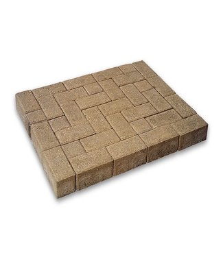 Rechteckpflaster Gelb mit Fase 21x10,5x8 cm