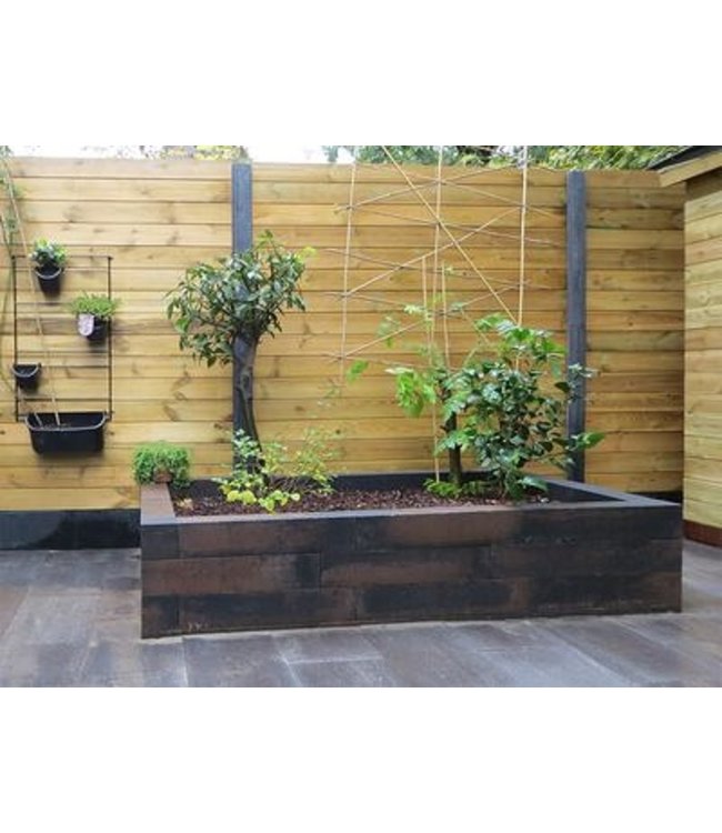 Mauerstein Wallblock New Bronze 60x12x12 cm