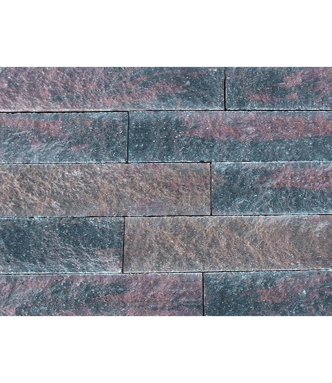 Mauerstein Wallblock Splitt Altbunt 60x15x12 cm