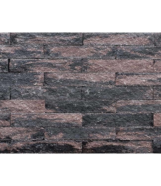 Mauerstein Wallblock Splitt Bronze 30x12x12 cm