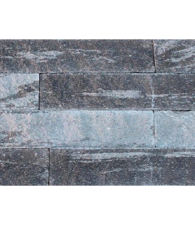 Mauerstein Wallblock Splitt Zeeuws Bunt 30x12x12 cm