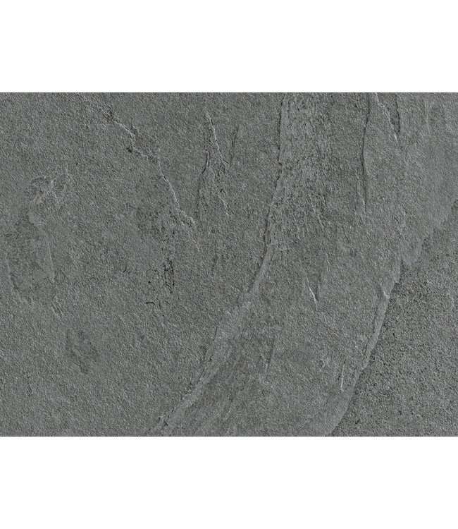 Keramische Terrassenplatte Waterfall Grey Flow 90x90x2 cm