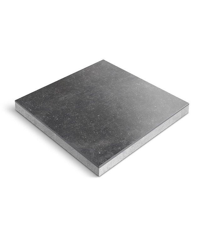 Verbundplatte CeraDeco Belga Nero 60x60x4 cm