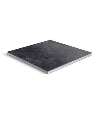 CeraDeco Matiere Nero 60x60x4 cm