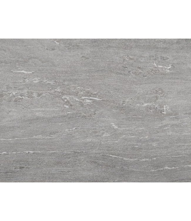 Keramische Terrassenplatte Sardegna Grau 120x120x2 cm