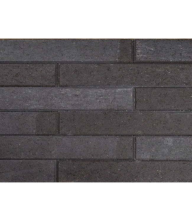 Mauerstein Wallblock Anthrazit 60x12x12 cm mit Fase