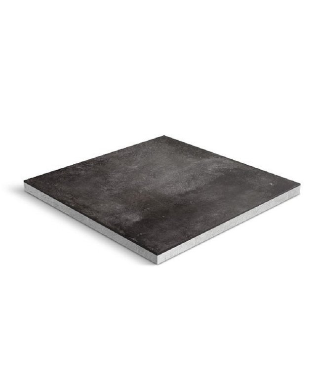 Verbundplatte CeraDeco Nuvola Antraciet 60x60x4 cm