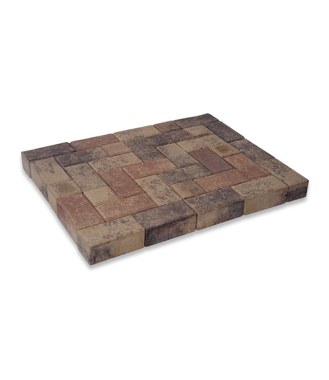 Rechteckpflaster Bronze mit Fase 21x10,5x8 cm