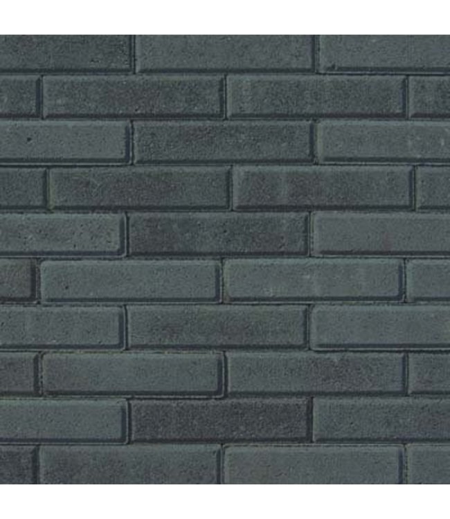 Beschichteter Betonklinker Tremico Waalformat Anthrazit 20x5x6 cm