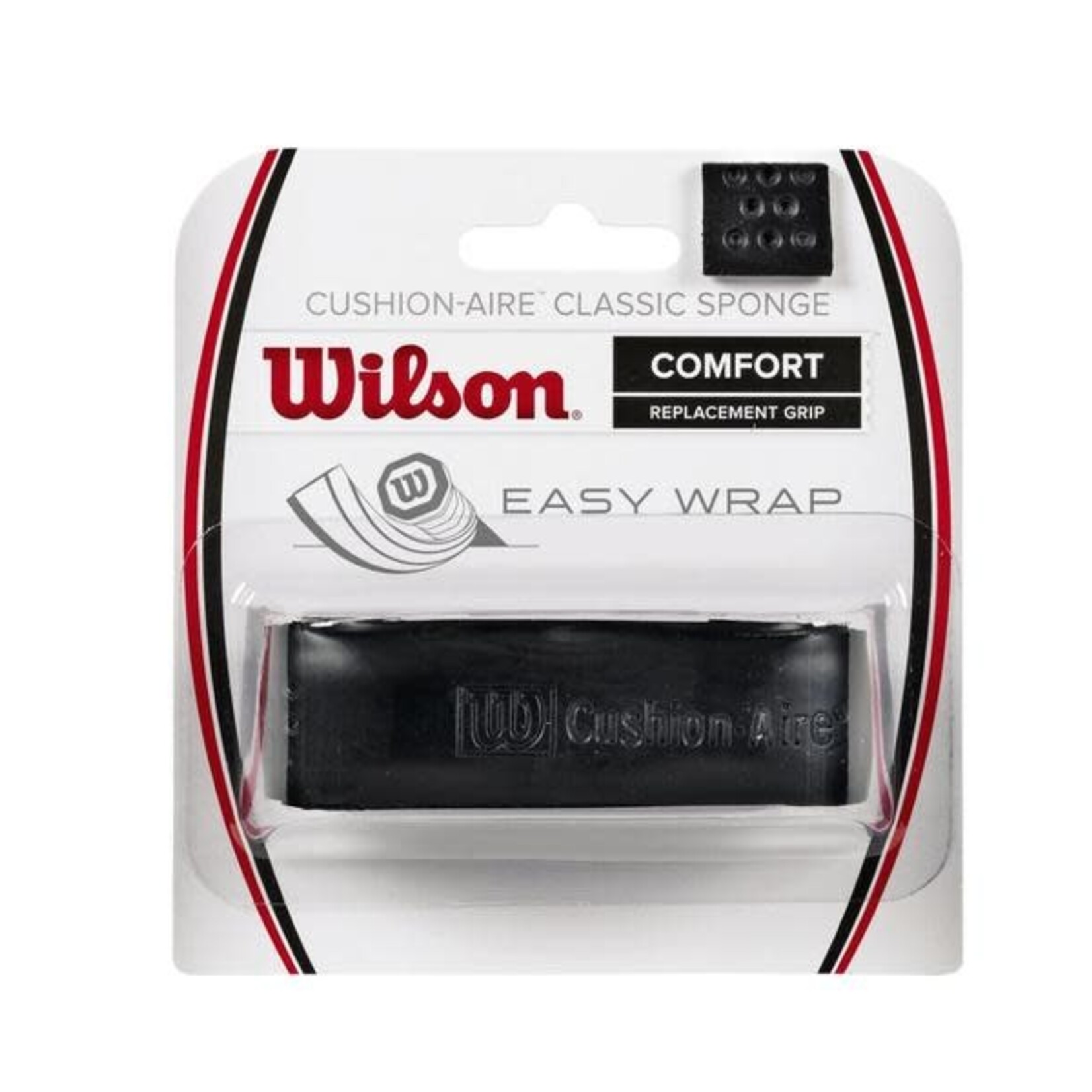 Wilson Cushion-Aire Classic Sponge Replacement Grip Zwart